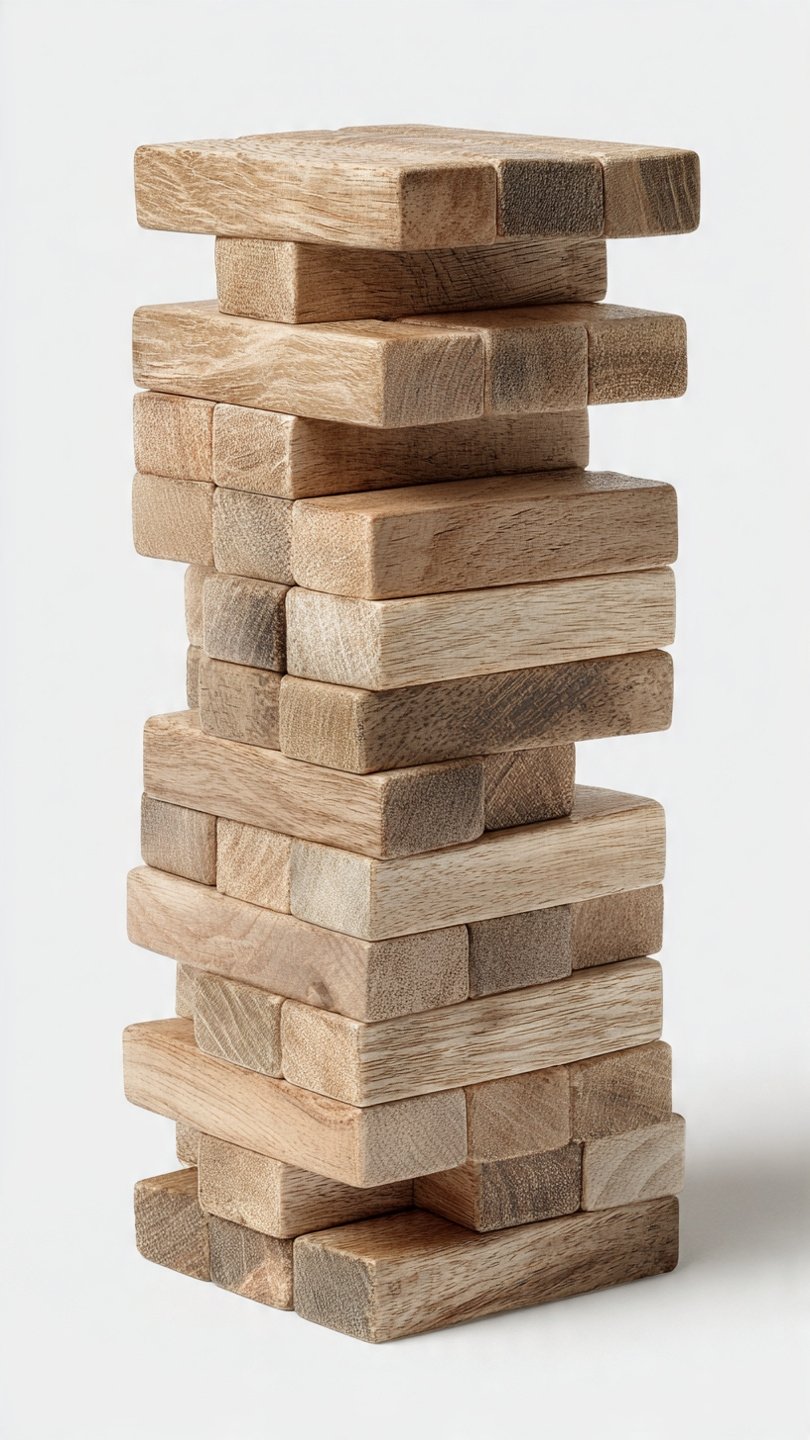 Jenga Classic Stacking Game