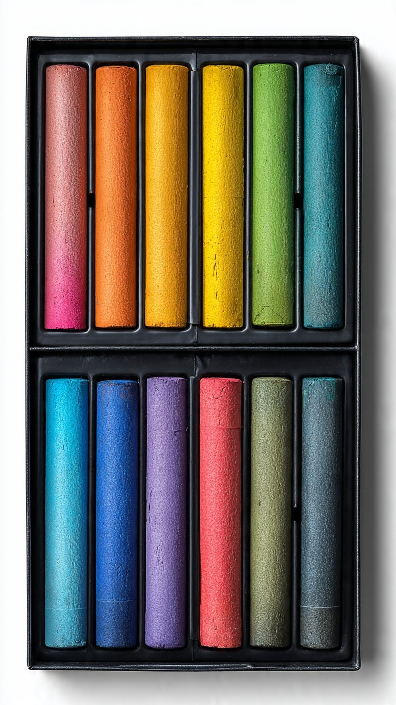 Oil Pastel Set, 24 Colors