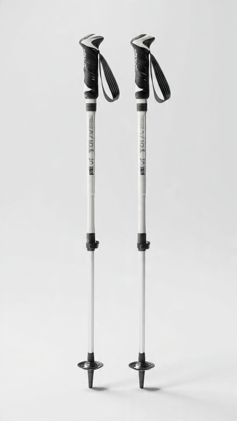 Trekking Poles, Aluminum Pair