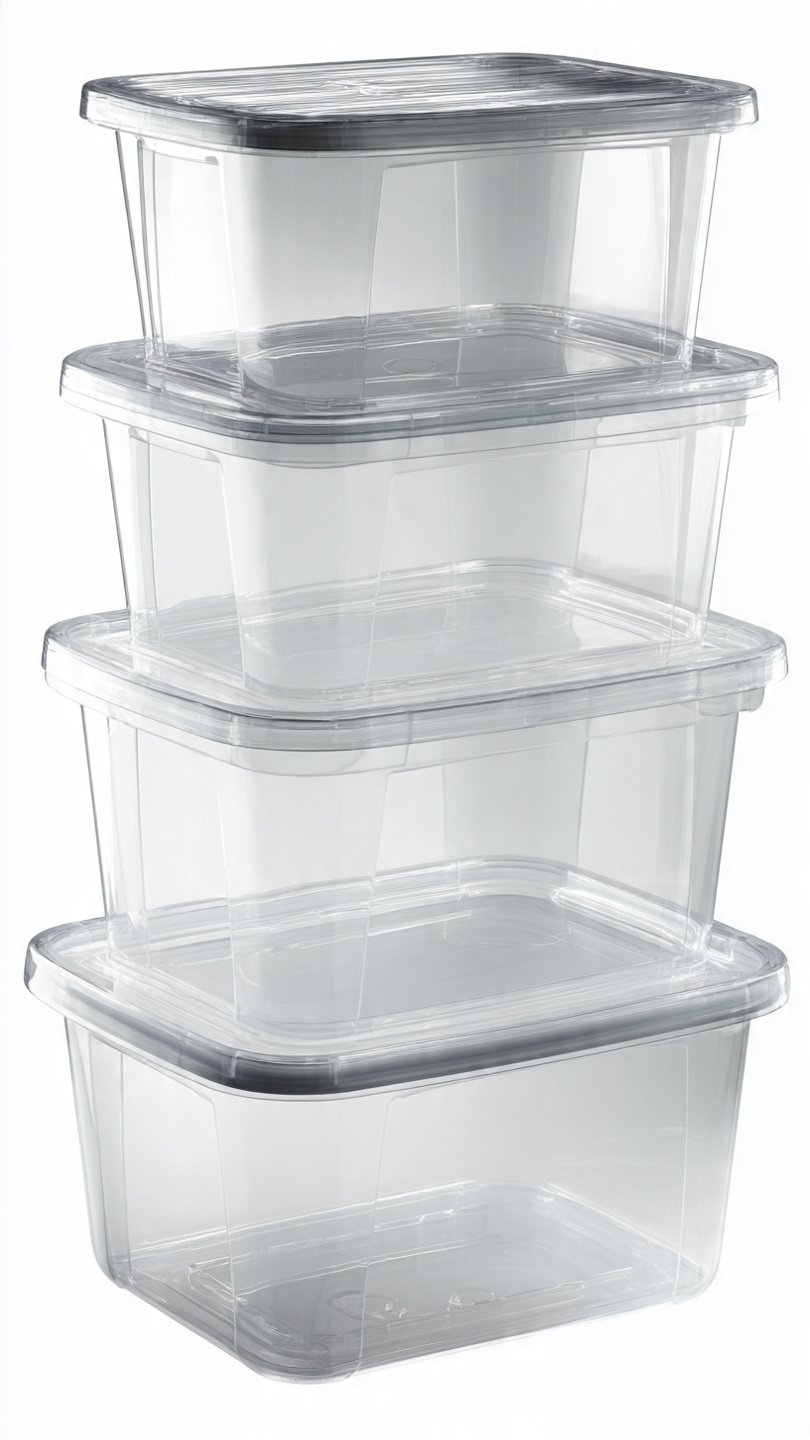 Rubbermaid Storage Bin Set, 6-Piece