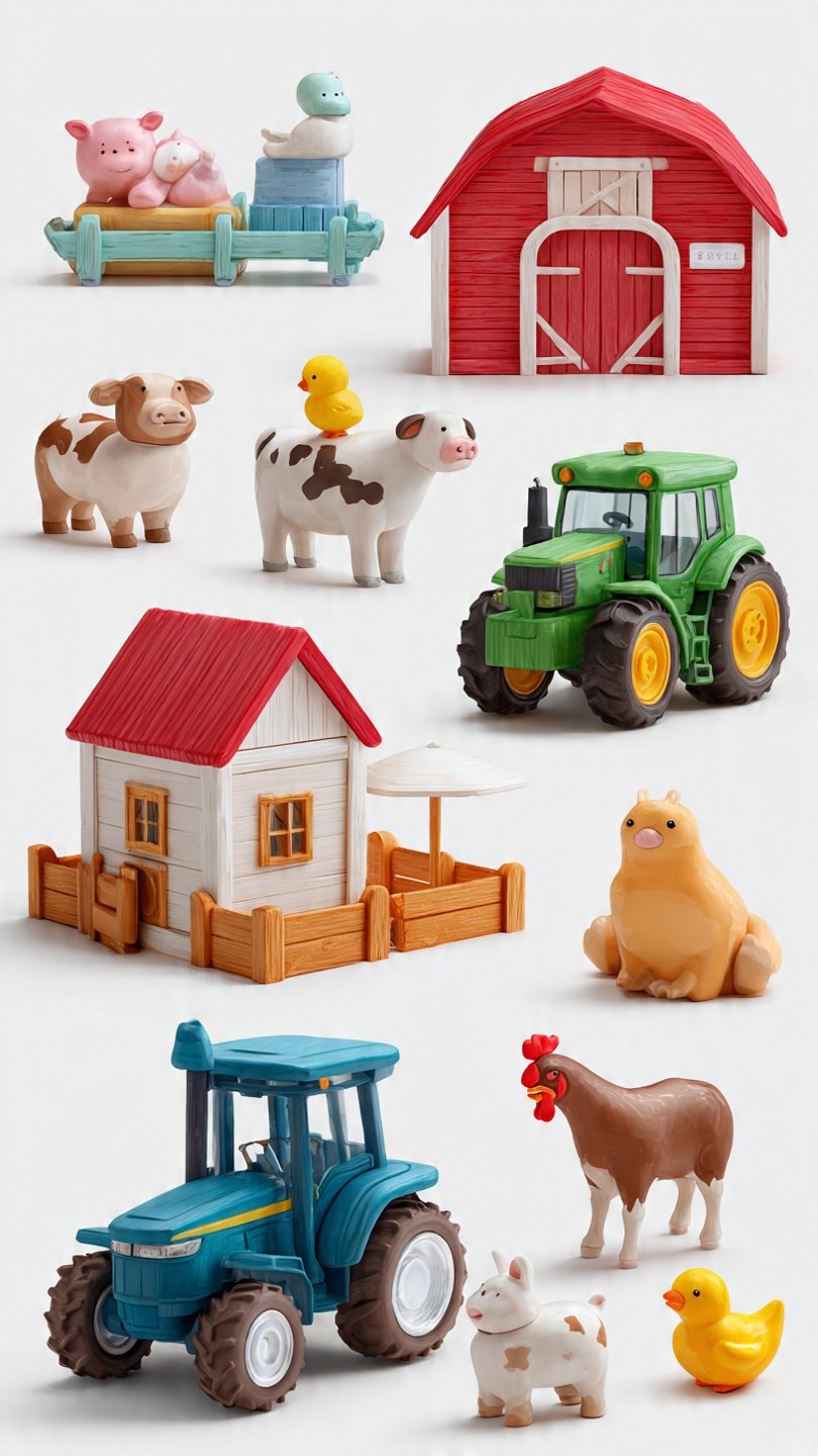 Little People Farm Playset