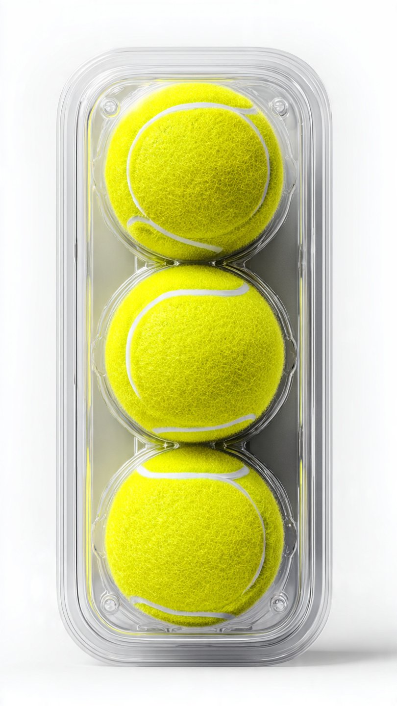 Tennis Balls, 3-Pack