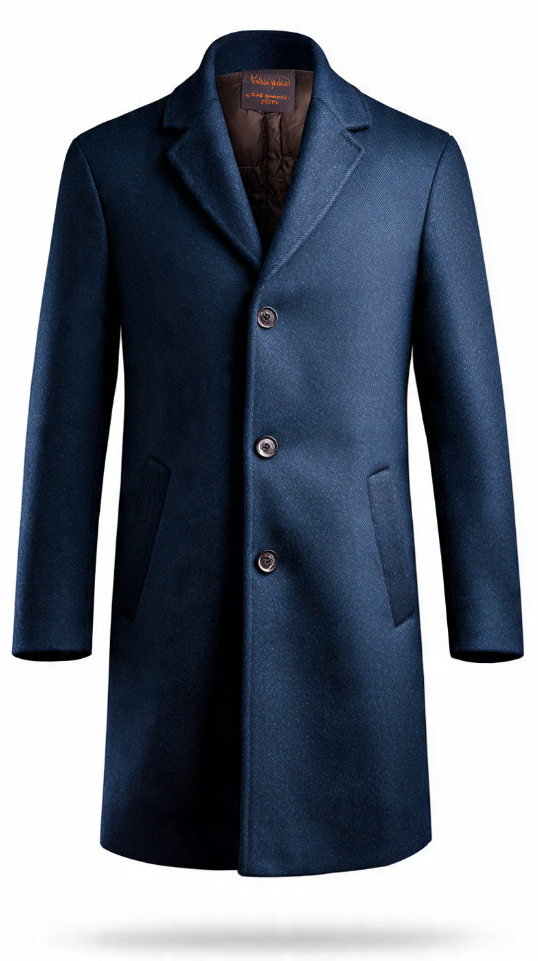 Wool Blend Overcoat